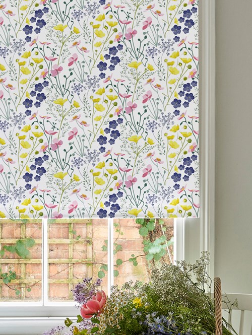 Meadow Roller Blind by Lorna Syson