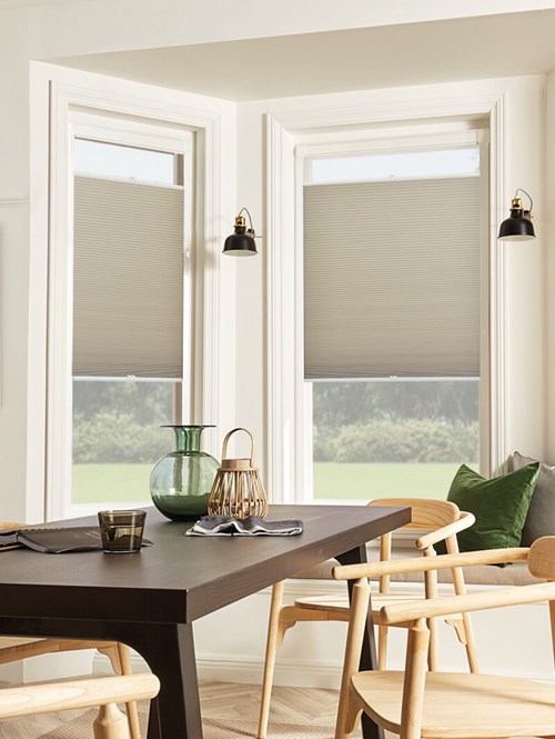 Luna Taupe Blackout Perfect Fit Cellular Thermal Blind