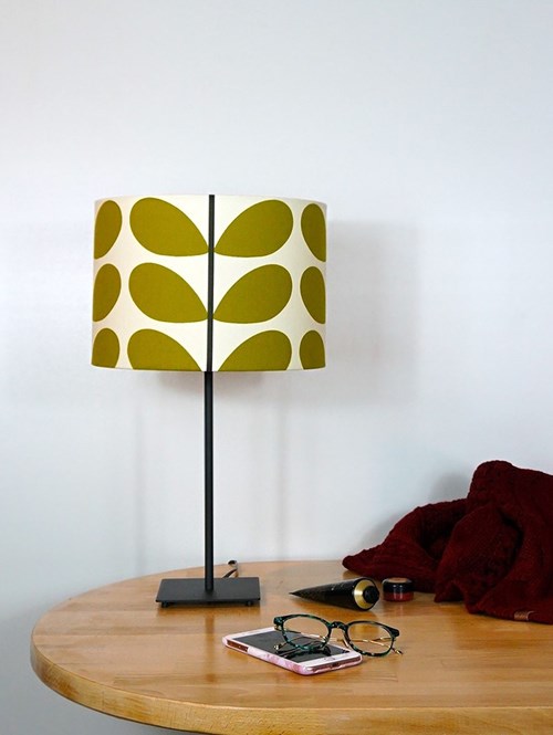 Orla Kiely Two Colour Stem Olive Lampshade