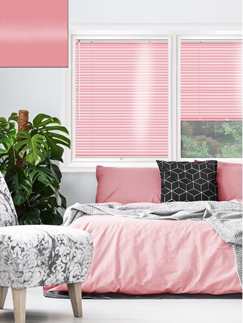 Gloss Pink 25mm Perfect Fit Venetian Blind