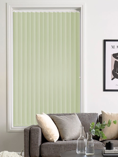 Tiree Meadow Blackout 89mm Vertical Blind Replacement Slats