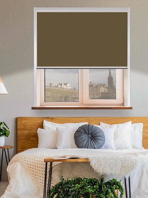 Classic Toffee Crunch Total Blackout Roller Blind