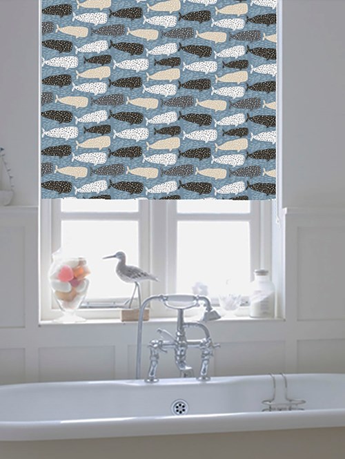 Whale Of A Time Roller Blind