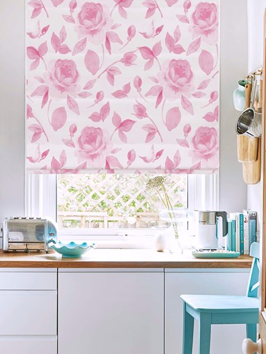A Rose Like This Roman Blind