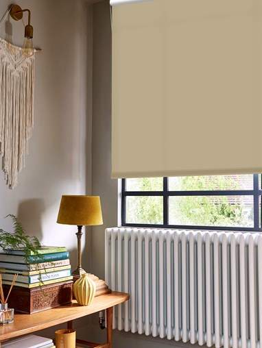 Buttered Toast Dim-Out Roller Blind