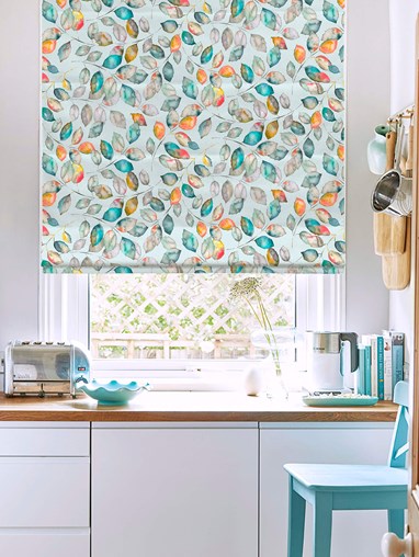 Tranquility Sky Roman Blind