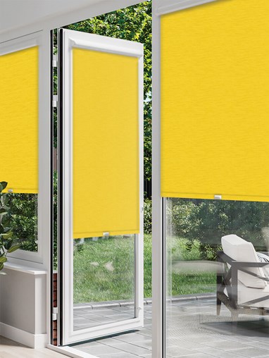 New York Sunshine Yellow Perfect Fit Roller Blind