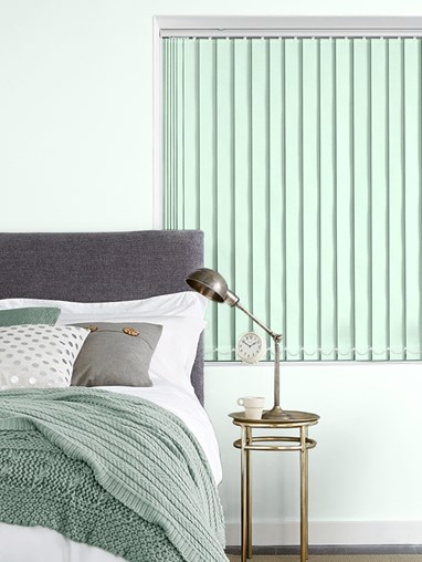 Dewy Green Blackout 89mm Vertical Blind Replacement Slats