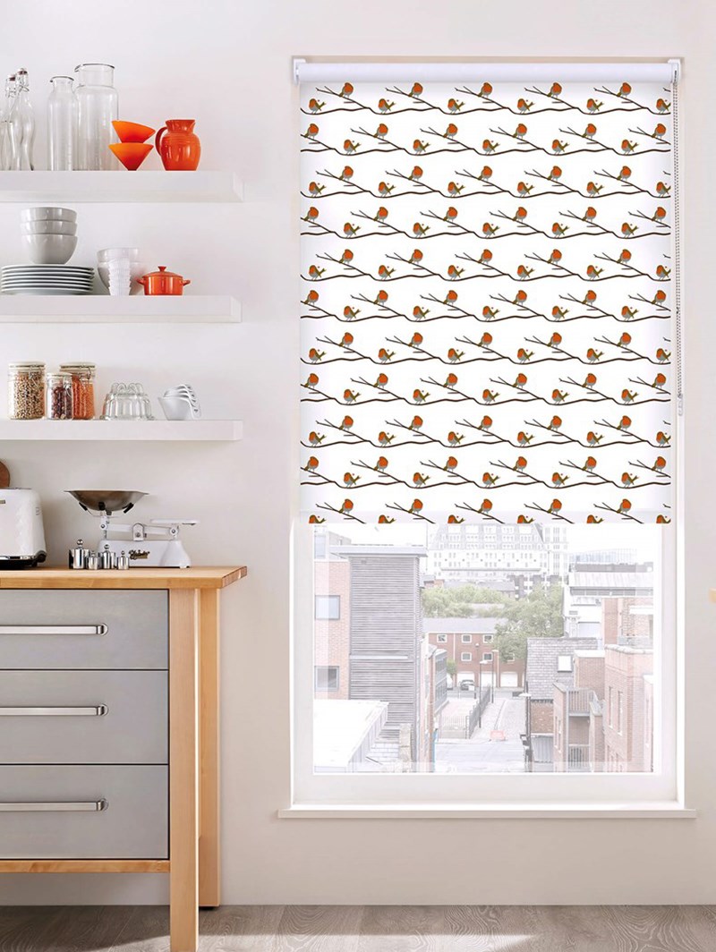 Robin Roller Blind by Lorna Syson
