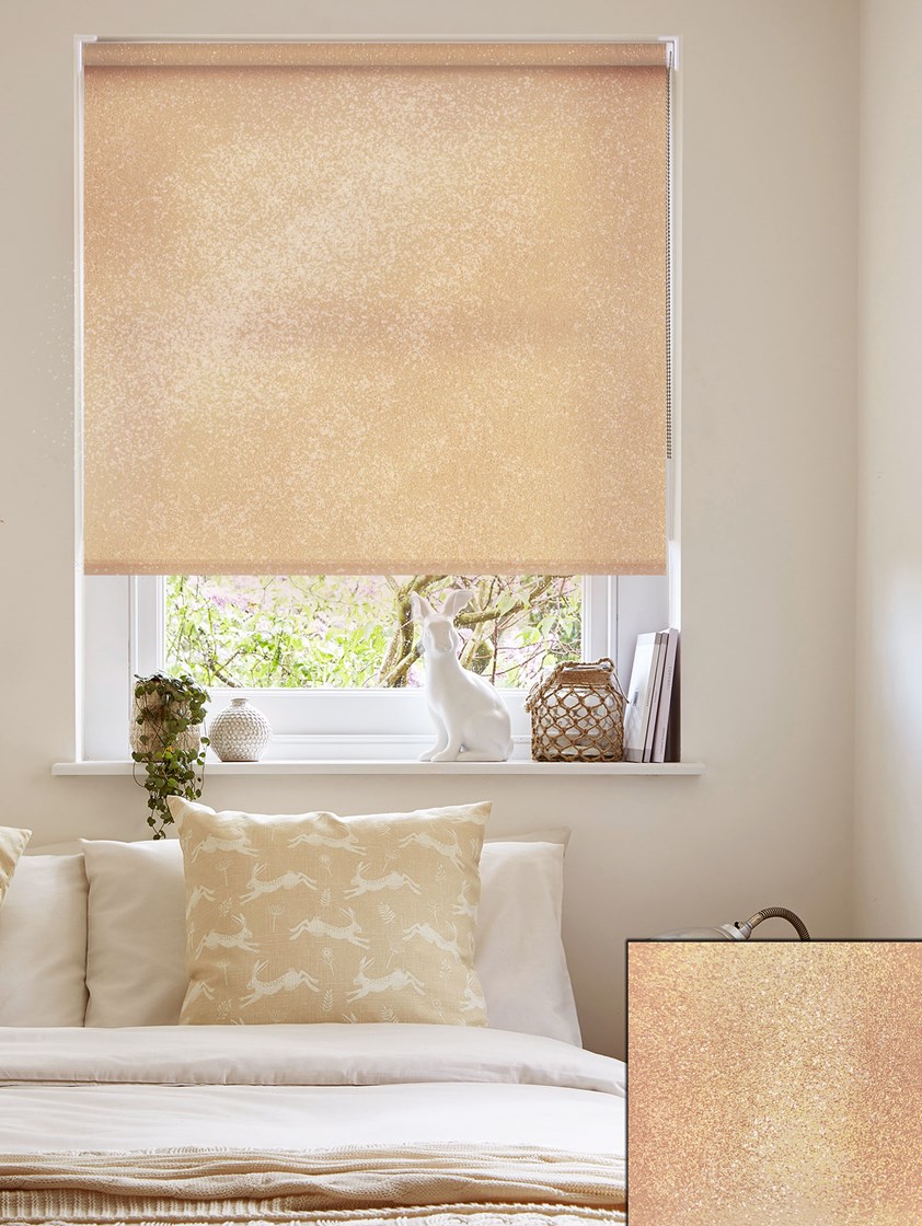 Pearl Copper Daylight Roller Blind