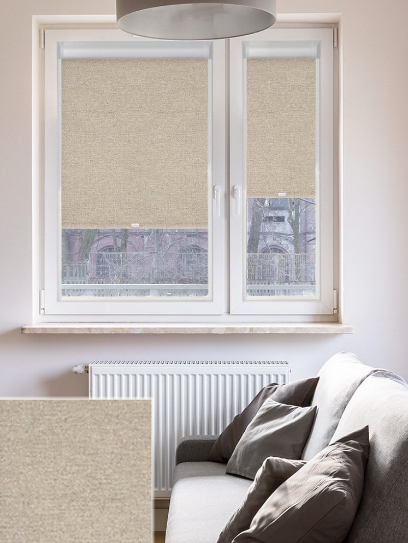 Blackout Urban Grey Perfect Fit Roller Blind