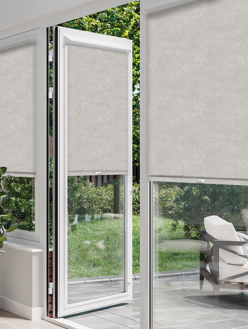 Cascade Warm Grey Perfect Fit Roller Blind