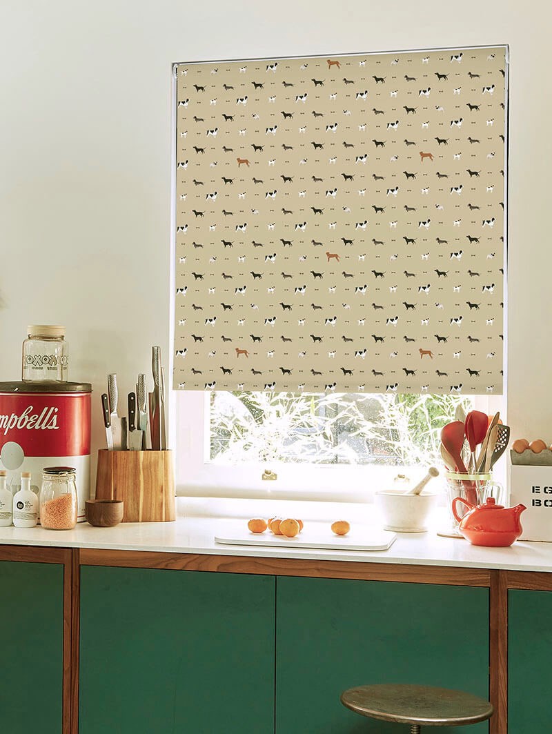 Sophie Allport Woof Roller Blind