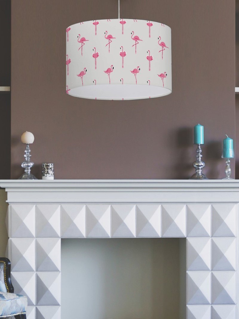 Sophie Allport Flamingos Lampshade